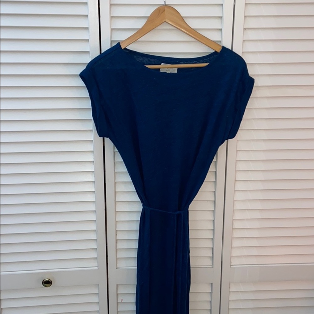 Teal maxi dress